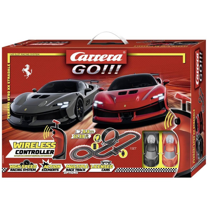 Carrera 20062578 Go!!! Ferrari Supercar Power [Wireless] Start-Set