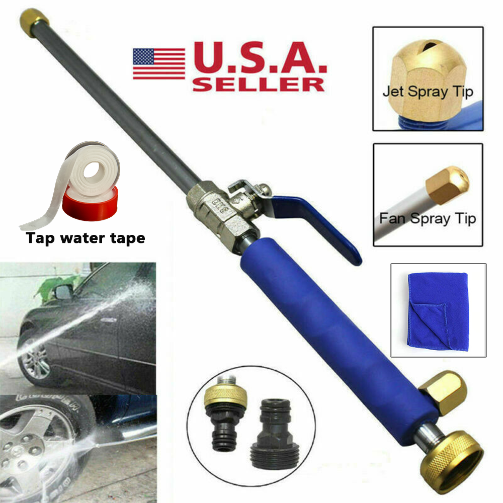 High Pressure Power Washer Water Spray Gun Nozzle Wand Attac