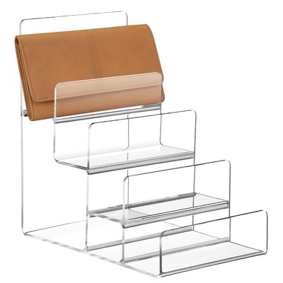 Multi-function Clear Display Organizer Stand Holder Display Riser Stand