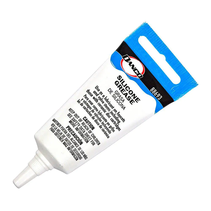 0.5 Oz. Waterproof Silicone Faucet Grease Provides Long-Last