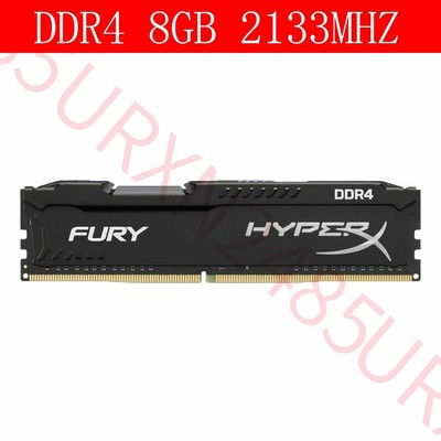 HyperX FURY 32GB 16GB 8GB DDR4 2133MHz PC4-17000U 288Pin Desktop Memory BT LOT