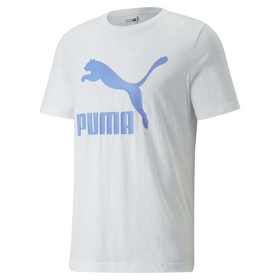 

Мужские белые повседневные топы Puma Classics с круглым вырезом и короткими рукавами с логотипом 5300899, Белый, Puma Classics Logo Crew Neck Short Sleeve T-Shirt