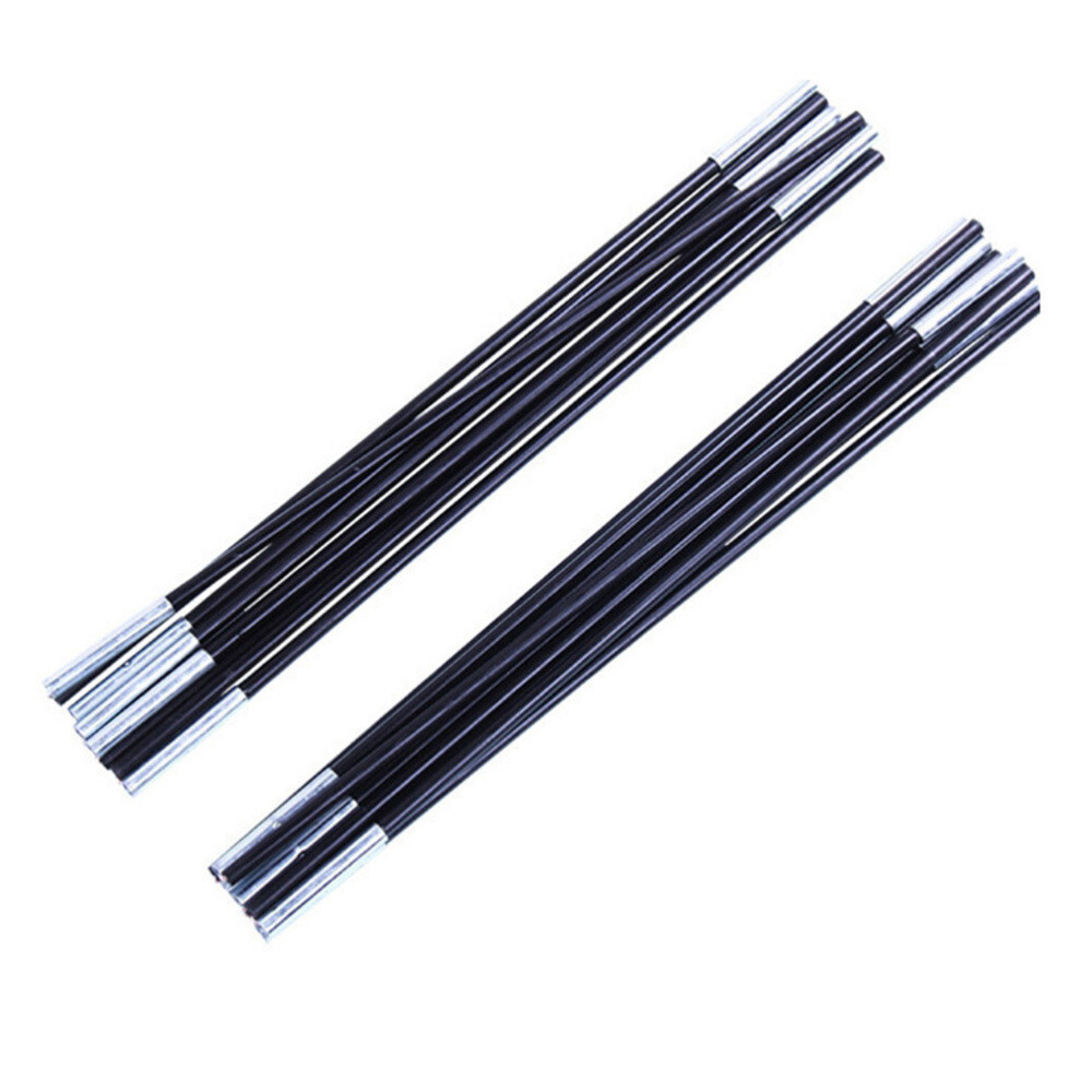 2Pcs Fiberglass Tent Pole Kit Replacement Kit Tent Pole Fiberglass Poles