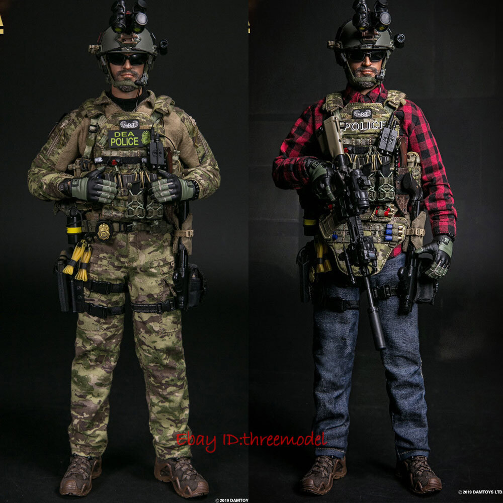 KAN DAMTOYS ELITE SERIES 1/6 EL PASO DAMTOYS Dea Srt (Special Response Team) Agent El Paso 1/6