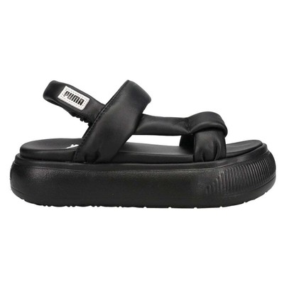 

Женские черные повседневные сандалии Puma Suede Mayu Summer Platform 383379-02, Черный, Puma Suede Mayu Summer Platform