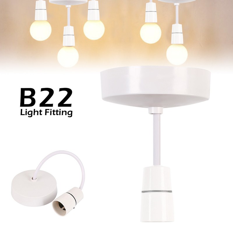 Ceiling Rose Light Pendant Fitting Set6 