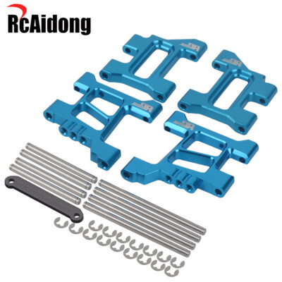 Aluminum Front Rear Arms for Tamiya WR02 Wild Willy 2 TL-01 TL01 Hop Ups Parts
