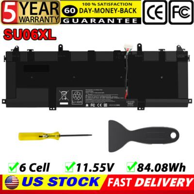  SU06XL Battery for HP Spectre X360 15-DF 15T-DF 15-DF0XXX 15-DF1XXX 15T-DF100