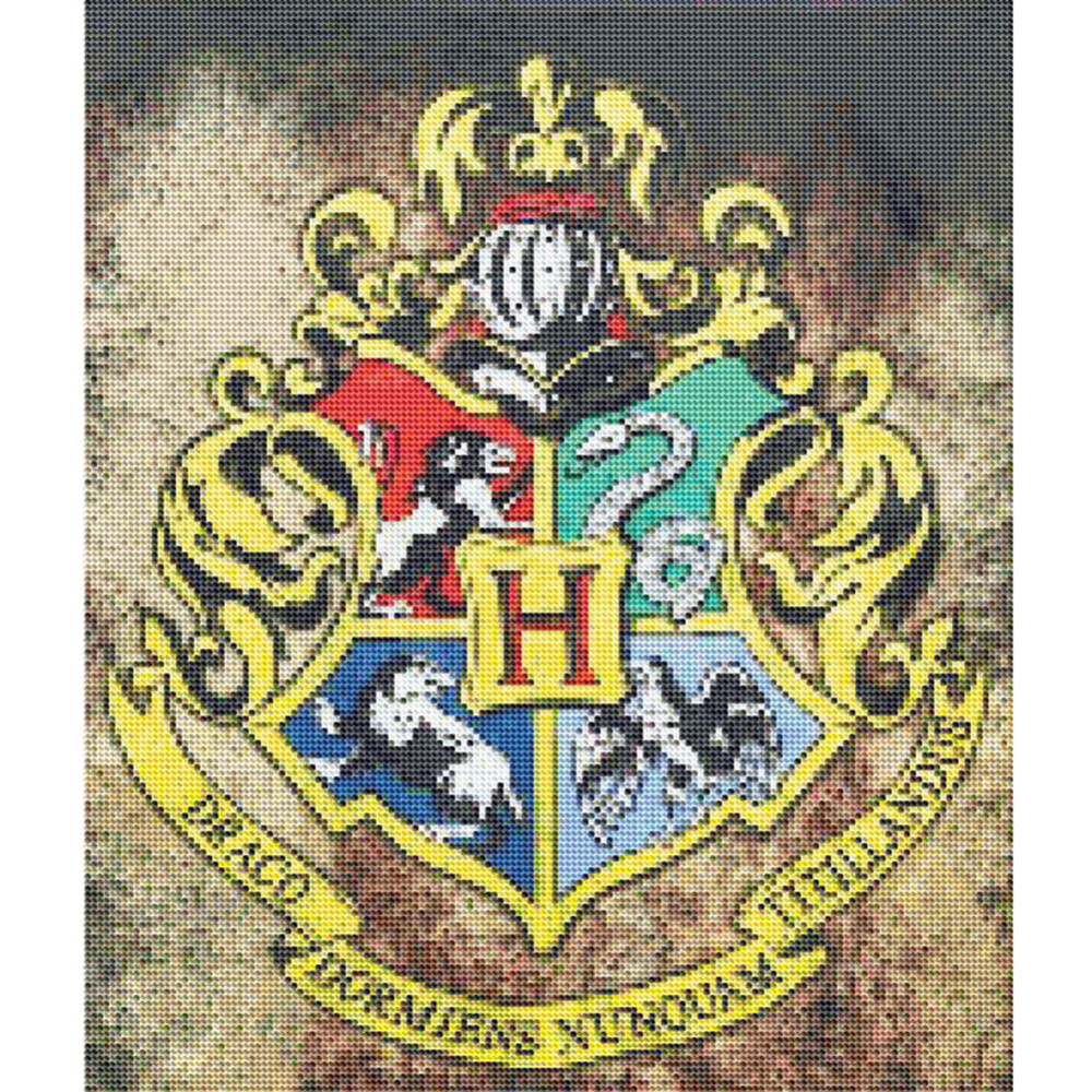 5d Diamond Painting Full Drill Embroidery Cross Stitch Kits Harry Potter Logo Ebay
