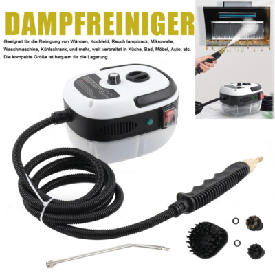 2500W Handgerät High Temp Dampfreiniger Hochdruck Haushalt Reinigungsmaschine DE