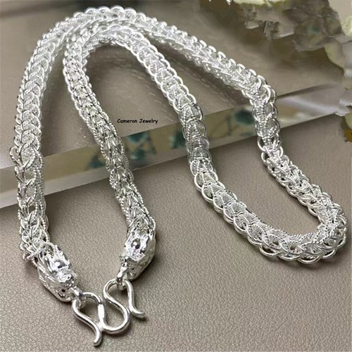 [希少レア] Vintage double chain silver 925 Sterling Silver Vintage Mexico Double Rolo Chain