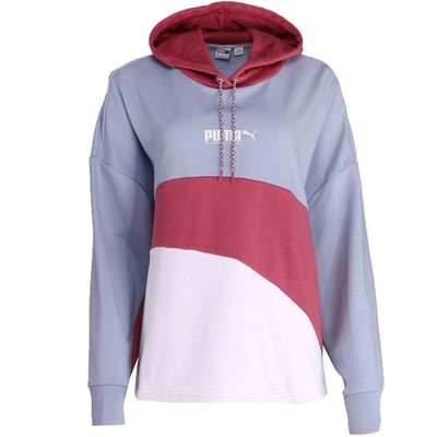 

Puma City Light Pullover Hoodie Plus Женская розовая повседневная верхняя одежда 534129-03, Розовый