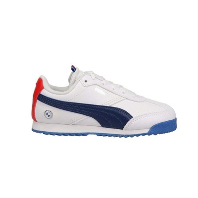 Белые кроссовки Puma Bmw Mms Roma Via Infant Boys Повседневная обувь 307124-02