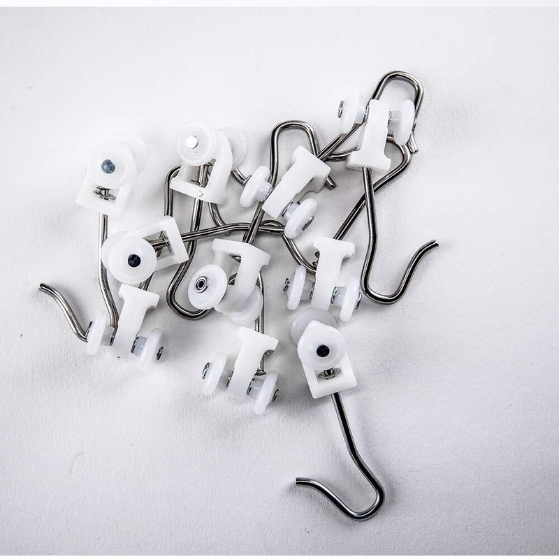Track Roller Hooks for Room Divider Curtain Ceiling Track Accessories