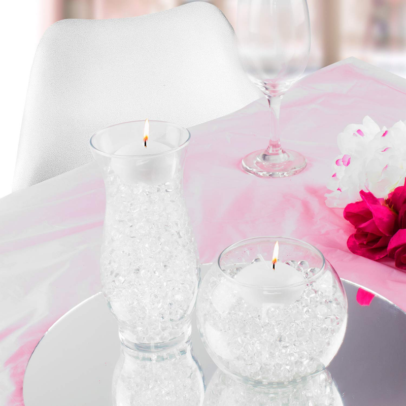 Super Z Outlet 1 Pound Bag of Clear Water Gel Beads Pearls for Vase Filler, Cand