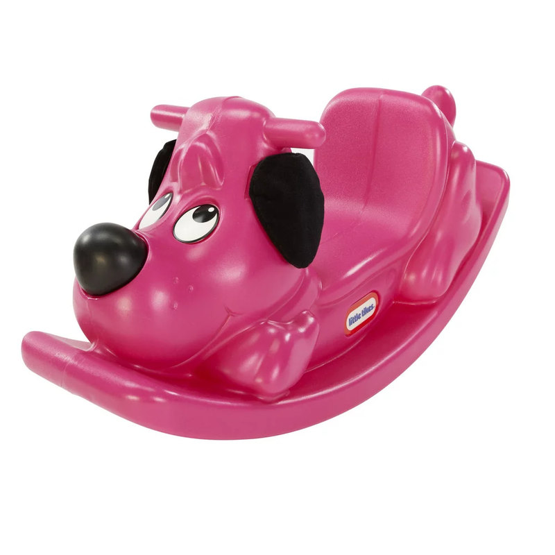 Little Tikes Rockin' Puppy in Magenta, Classic Indoor Outdoo