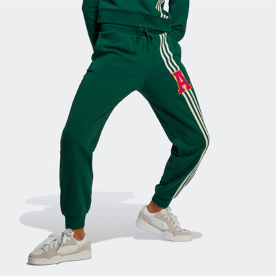 adidas Originals Wmns 3 Stripes Leg Sweat Pants Women темно-зеленый