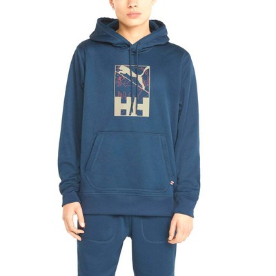 

Мужская синяя повседневная верхняя одежда Puma Helly Hansen X Graphic Pullover Hoodie 532842-65, Синий