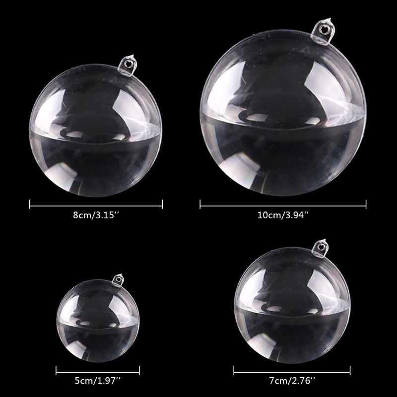 Image de Etoile: Boule De Noel Plastique A Remplir