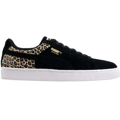 

Кроссовки Puma Suede Wild Womens Size 11 B Повседневная обувь 368309-01, Черный, Puma Suede Wild