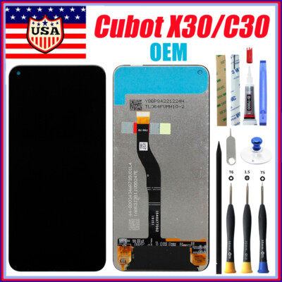 OEM LCD Display Screen Digitizer Replacement Parts For Cubot X30 / C30