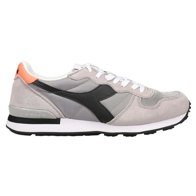 

Мужские кроссовки Diadora Camaro на шнуровке, размер 6,5 D, повседневная обувь 159886-C4713, Grey, Diadora Camaro Lace Up