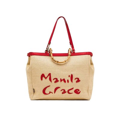 Pre-owned Manila Grace Original  Bag Talassa Female Red - B284tu-ma021