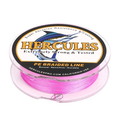 HERCULES PE Line 4-strand Fishing Line 15 Colors Long Throw X4 PE Fishing Line S