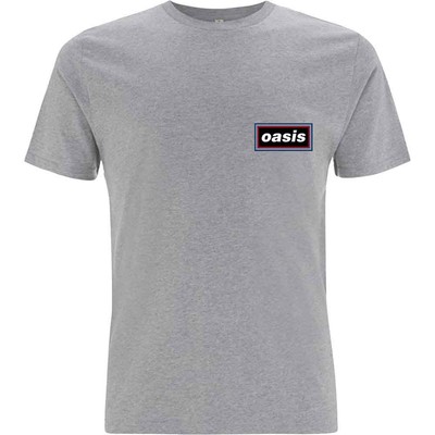 Oasis Lines T-Shirt Grey New