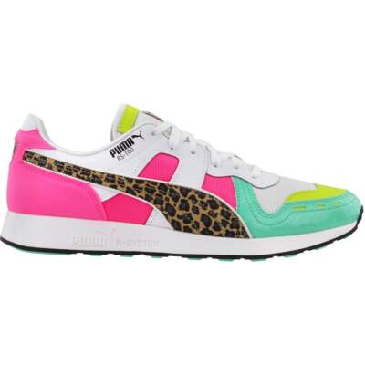 

Мужские кроссовки Puma Rs100 Party Croc Размер 10,5 D Повседневная обувь 368292-01, Pink;white, Puma Rs100 Party Croc