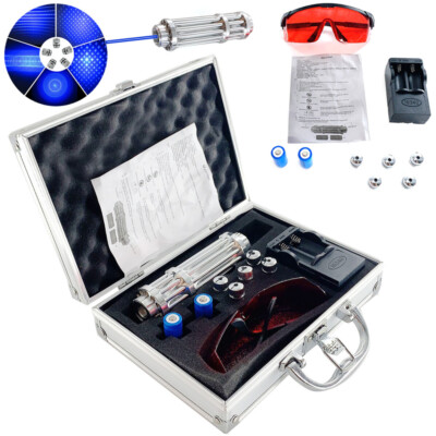 5W High Power USB Blue /GREEN Laser Pointer 450nm Visible Beam Dot Light USA