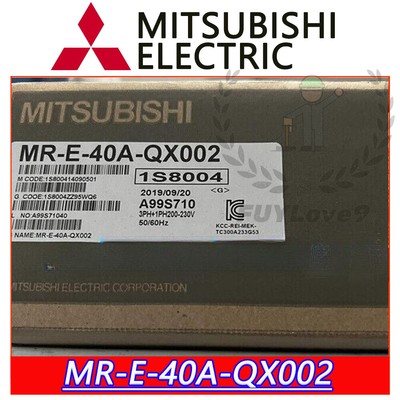 Instant Access to Mitsubishi MR-E-40A-QX002 Servo Drive -New, Quality Guaranteed