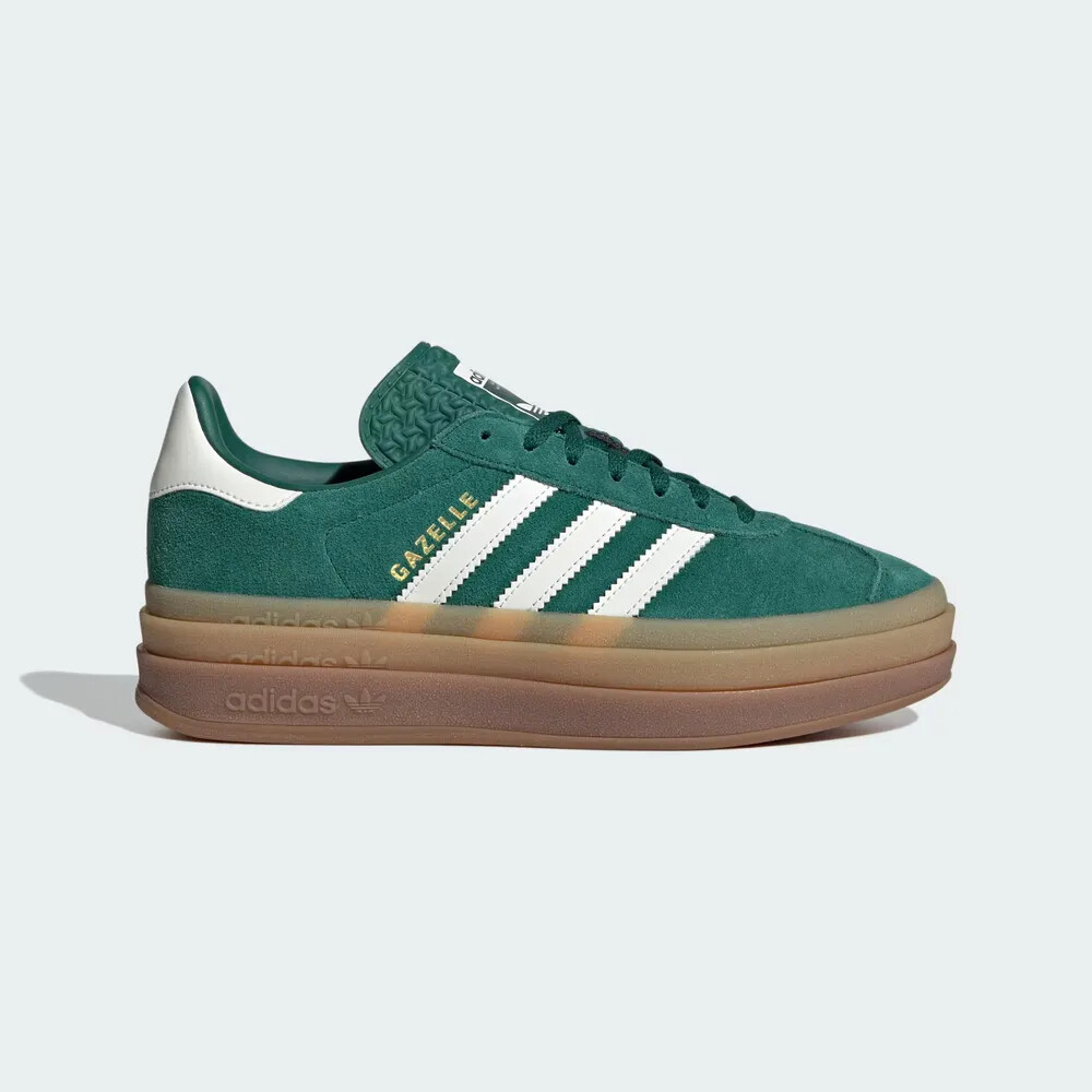 ★adidas★GAZELLE BOLD★ New Adidas Women's Gazelle Bold Shoes - Collegiate Green