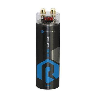 RAPTOR R4CAP 2.5 Farad Capacitor - Digital Top - MID SERIES