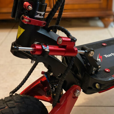 Electric Scooter Directional Steering Dampers Stabilizer Mounting For Zero 10X