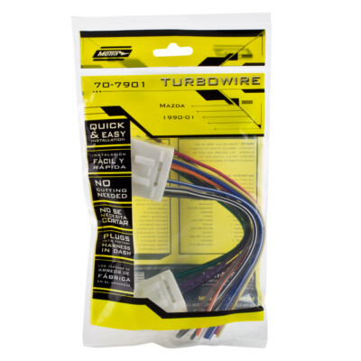 Metra 70-7901 In-Dash Radio Wire Harness Kit for 1990-2001 Mazda