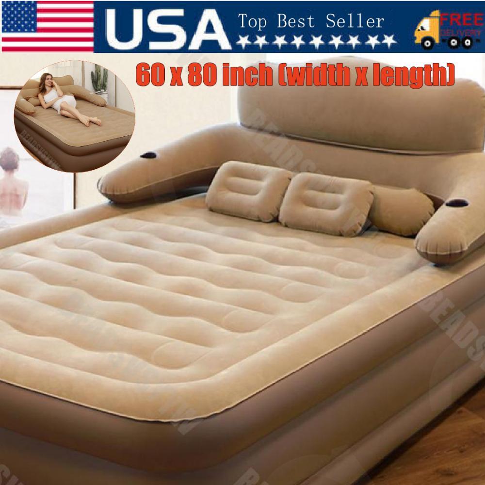 King Size Air Mattress Sofa Bed for Outdoor Camping Portable