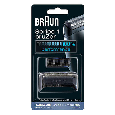 Braun Series 1 CruZer 10B Mens Shaver Foil & Cutter High Performance Parts