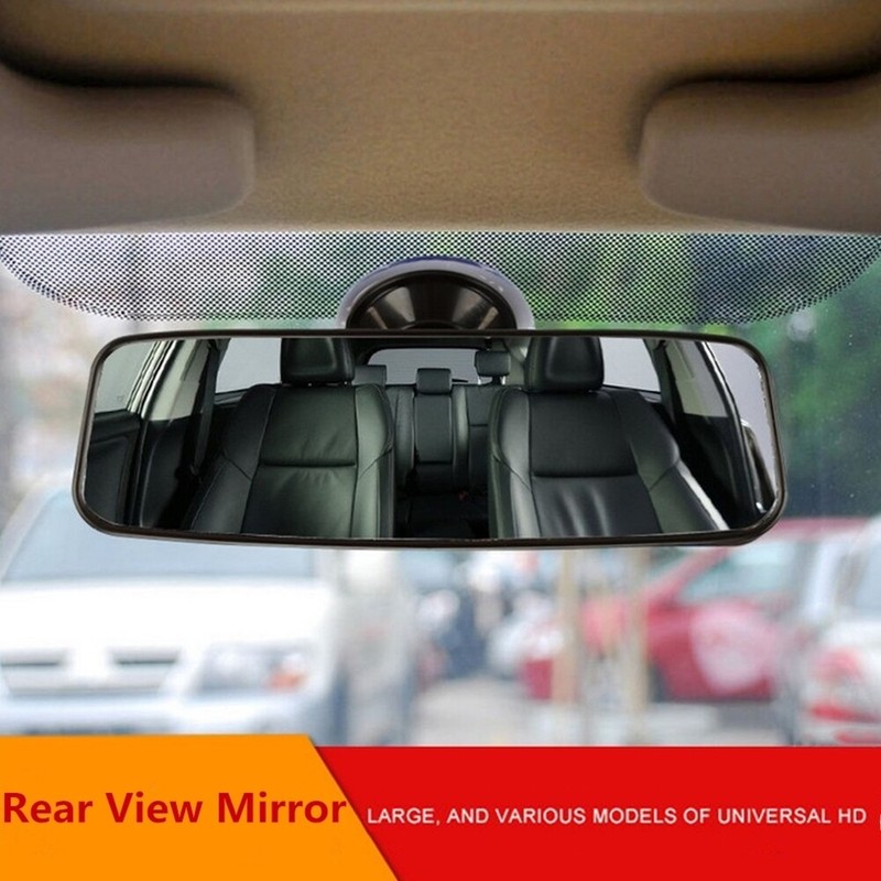Universal Truck Extra Wide Panoramic Rear View Mirror Suction Rearview Mirror Ebay