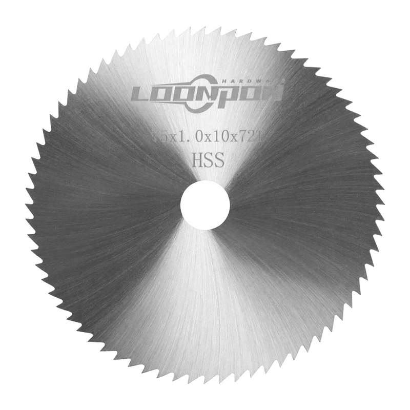 3 Inch HSS Circular Saw Blade, 3/8 Inch Hole High Speed Steel Cutting