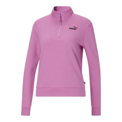 

Женская толстовка с круглым вырезом Puma Ess+ Half Zip, розовая 84847250, Розовый