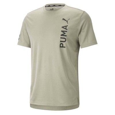 

Puma Fit Ultrabreathe Q2 Спортивная футболка с круглым вырезом и коротким рукавом мужская бежевая Casu, Бежевый, Puma Fit Ultrabreathe Q2 Crew Neck Short Sleeve Athletic T-Shirt
