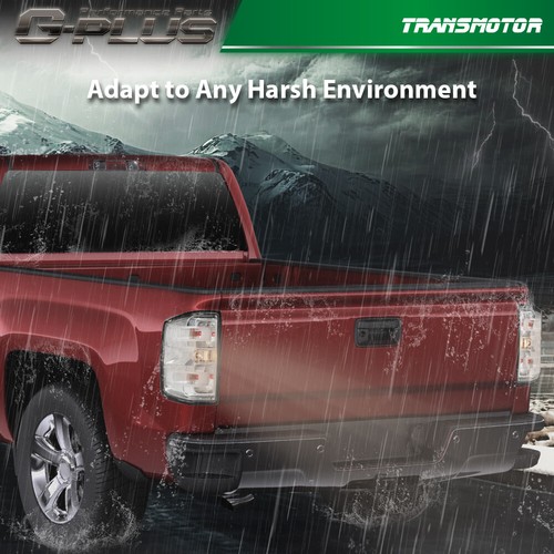 Пара прозрачных задних фонарей с 6 лампочками Подходит для пикапа Chevy Silverado 14-19 годов выпуска