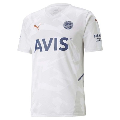 

Puma Fsk Away V-образный вырез с коротким рукавом Реплика Джерси мужская размер  767003-02, Off white, Puma Fsk Away V-Neck Short Sleeve Replica Jersey