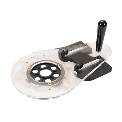 Universal Fräsplatte 305 mm (12 Zoll) Oberfräse Oberfräsenplatte Führungsplatte