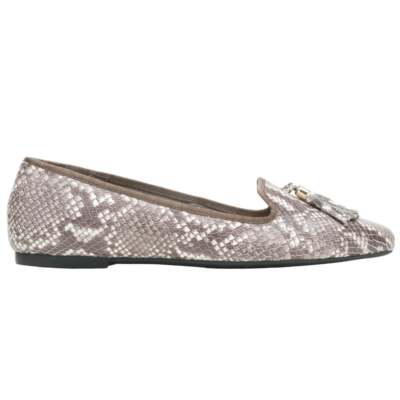 

Hush Puppies Sadie Tassel Snake Ballet Женские серые туфли на плоской подошве Повседневная HW06528-106, Grey, Hush Puppies Sadie Tassel Snake Ballet