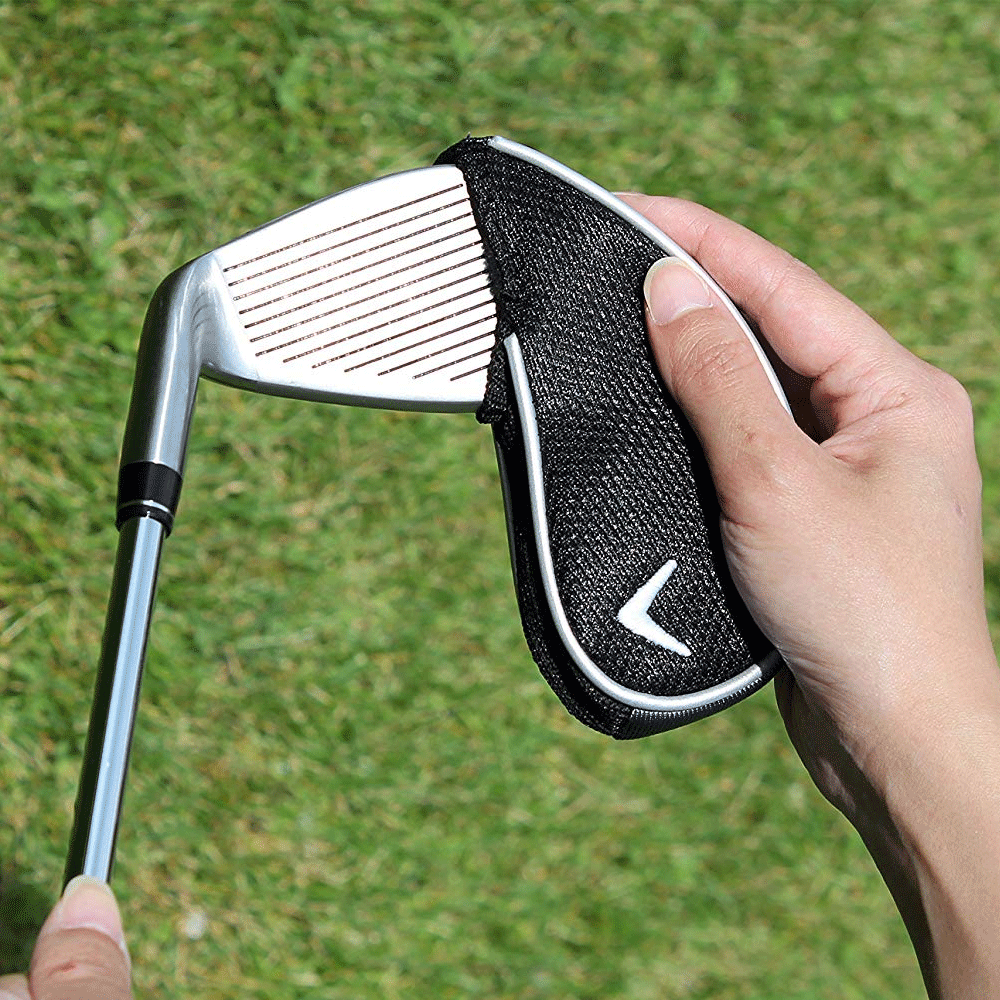 CALLAWAY PREMIUM GOLF IRON HEAD COVERS X 9 / FITS ALL CALLAWAY IRON