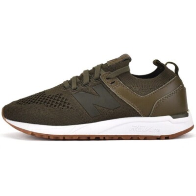 New Balance 247 Olive green Low-top casual running shoes WRL247SR-