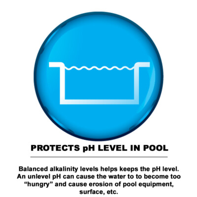 Puri Tech 40lb Total Alkalinity Increaser Sodium Bicarbonate for Swimming Pools