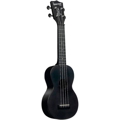 Kala KA-WMS-S Soprano Waterman Ukulele Black Sand